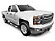 STX400 Running Boards; Rocker Mount; Black (07-13 Silverado 1500 Extended Cab)