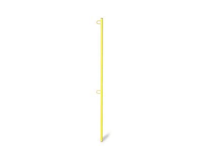 Steinjager 5-Foot Flag Pole Kit; Lemon Peel (Universal; Some Adaptation May Be Required)