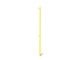 Steinjager 5-Foot Flag Pole Kit; Lemon Peel (Universal; Some Adaptation May Be Required)