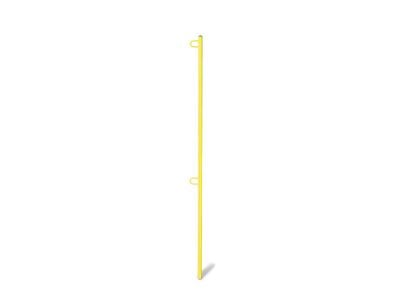 Steinjager 5-Foot Flag Pole Kit; Neon Yellow (Universal; Some Adaptation May Be Required)