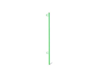 Steinjager 3.80-Foot Flag Pole Kit; Neon Green (Universal; Some Adaptation May Be Required)