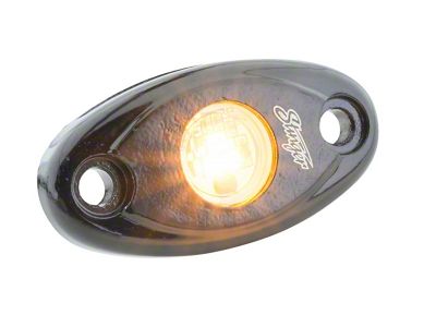 Stinger Off-Road LED Rock Lights; Bright Amber (Universal; Some Adaptation May Be Required)