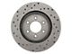 StopTech Sport Drilled and Slotted 6-Lug Rotor; Front Driver Side (97-02 Dakota)