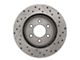 StopTech Sport Drilled and Slotted 6-Lug Rotor; Front Passenger Side (97-02 Dakota)