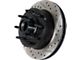 StopTech Sport Drilled and Slotted 5-Lug Rotor; Front Driver Side (97-Early 00 2WD F-150 w/ 4-Wheel ABS)