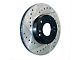 StopTech Sport Drilled and Slotted 7-Lug Rotor; Rear Driver Side (12-14 F-150)