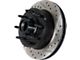 StopTech Sportstop Cryo Drilled and Slotted 5-Lug Rotor; Front Passenger Side (Late 00-03 2WD F-150, Excluding Lightning)
