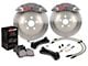 StopTech ST-60 Trophy Sport Drilled Coated 2-Piece 6-Lug Front Big Brake Kit; Silver Calipers (04-08 2WD F-150)