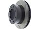 StopTech Sport Slotted 8-Lug Rotor; Rear Driver Side (11-12 4WD F-350 Super Duty SRW)