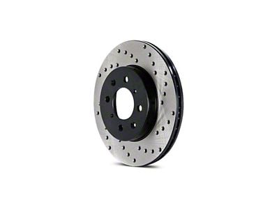 StopTech Sportstop Cryo Sport Drilled 8-Lug Rotor; Rear Driver Side (03-08 RAM 2500)