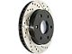 StopTech Sport Drilled and Slotted 6-Lug Rotor; Front Passenger Side (99-06 Sierra 1500)