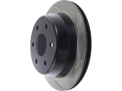 StopTech Sport Slotted Rotor; Rear Driver Side (99-05 Sierra 1500 w/ Single Piston Rear Calipers; 2006 Sierra 1500 Hybrid)