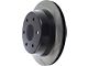 StopTech Sport Slotted Rotor; Rear Driver Side (99-05 Sierra 1500 w/ Single Piston Rear Calipers; 2006 Sierra 1500 Hybrid)