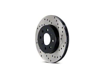 StopTech Sportstop Cryo Sport Drilled 6-Lug Rotor; Rear Driver Side (2004 Sierra 1500)