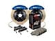 StopTech ST-60 Performance Drilled Coated 2-Piece Front Big Brake Kit with 380x35mm Rotors; Blue Calipers (15-16 Sierra 1500)