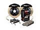 StopTech ST-60 Performance Drilled Coated 2-Piece Rear Big Brake Kit; Black Calipers (07-13 Sierra 1500)