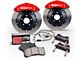 StopTech ST-60 Trophy Sport Drilled 2-Piece Rear Big Brake Kit; Silver Calipers (07-13 Sierra 1500)