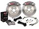 StopTech ST-60 Trophy Sport Slotted Coated 2-Piece Front Big Brake Kit with 380x35mm Rotors; Silver Calipers (15-16 Sierra 1500)