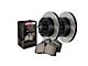 StopTech Truck Axle Slotted 6-Lug Brake Rotor and Pad Kit; Front and Rear (02-06 Sierra 1500 w/ 4-Wheel Steering)