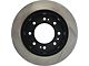 StopTech Sport Slotted 8-Lug Rotor; Front Driver Side (11-19 Sierra 2500 HD)