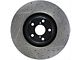 StopTech Sport Drilled and Slotted 8-Lug Rotor; Rear Driver Side (11-19 Sierra 3500 HD SRW)