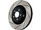 StopTech Sport Slotted 8-Lug Rotor; Rear Driver Side (11-17 Sierra 3500 HD DRW)