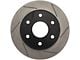 StopTech Sport Slotted 6-Lug Rotor; Front Driver Side (99-06 Silverado 1500)