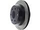 StopTech Sport Slotted Rotor; Rear Driver Side (99-05 Silverado 1500 w/ Single Piston Rear Calipers; 2006 Silverado 1500 Hybrid)