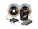 StopTech ST-60 Performance Drilled Coated Coated 2-Piece Front Big Brake Kit with 380x32mm Rotors; Silver Calipers (99-06 Silverado 1500)