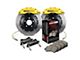 StopTech ST-60 Performance Drilled 2-Piece Front Big Brake Kit with 380x32mm Rotors; Yellow Calipers (99-06 Silverado 1500)