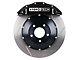 StopTech ST-60 Performance Slotted 2-Piece Front Big Brake Kit with 380x35mm Rotors; Black Calipers (15-16 Silverado 1500)