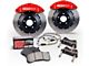 StopTech ST-60 Trophy Sport Drilled Coated 2-Piece Front Big Brake Kit with 380x35mm Rotors; Silver Calipers (15-16 Silverado 1500)