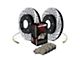 StopTech Sport Axle Slotted and Drilled 6-Lug Brake Rotor and Pad Kit; Rear (07-08 Tahoe w/ 351C or 352C Brake Caliper Casting; 09-20 Tahoe)