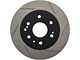 StopTech Sport Slotted 6-Lug Rotor; Front Driver Side (07-20 Tahoe)