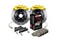 StopTech ST-60 Performance Slotted 2-Piece Front Big Brake Kit; Yellow Calipers (07-14 Tahoe)