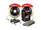 StopTech ST-60 Performance Slotted Coated 2-Piece Front Big Brake Kit; Red Calipers (07-14 Tahoe)