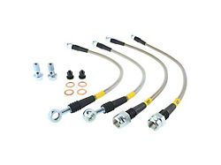 StopTech Stainless Steel Braided Brake Line Kit; Rear (07-12 Tahoe)