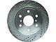 StopTech Sport Drilled and Slotted 6-Lug Rotor; Rear Passenger Side (07-20 Yukon)