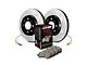 StopTech Sport Axle Slotted 6-Lug Brake Rotor and Pad Kit; Front (07-08 Yukon w/ 351C or 352C Brake Caliper Casting; 09-20 Yukon)