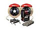 StopTech ST-60 Performance Drilled Coated 2-Piece Front Big Brake Kit with 380x35mm Rotors; Red Calipers (07-14 Yukon)