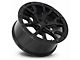 Bronco Replica Gloss Black 6-Lug Wheel; 17x9; 18mm Offset (2024 Ranger)