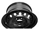 Hole Replica Steel Black 6-Lug Wheel; 17x7.5; 55mm Offset (2024 Ranger)