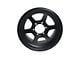 P37 Black 6-Lug Wheel; 17x8.5; -10mm Offset (2024 Ranger)