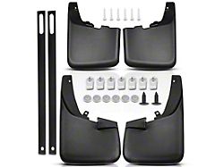 Mud Flap Splash Guards; Front and Rear (11-16 F-350 Super Duty SRW w/ Fender Flares)