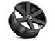 Strada Coda All Gloss Black 6-Lug Wheel; 20x8.5; 30mm Offset (99-06 Silverado 1500)