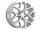 Strada OE Replica Snowflake Silver Machined 6-Lug Wheel; 22x9; 31mm Offset (07-13 Silverado 1500)