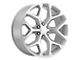 Strada OE Replica Snowflake Silver Machined 6-Lug Wheel; 22x9; 31mm Offset (14-18 Silverado 1500)