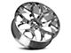 Strada OE Replica Snowflake High Polished 6-Lug Wheel; 24x10; 31mm Offset (99-06 Silverado 1500)