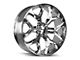 Strada OE Replica Snowflake High Polished 6-Lug Wheel; 22x9; 31mm Offset (23-24 Canyon)