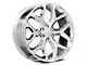 Strada OE Replica Snowflake Flat Black 6-Lug Wheel; 24x10; 31mm Offset (19-24 Sierra 1500)